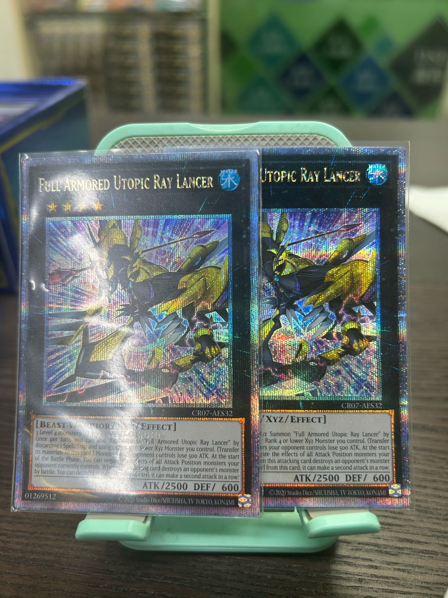 CR07-AES32 (UR/SER/QCSER)Full Armored Utopic Ray Lancer(重鎧裝-希望鰭條槍兵)